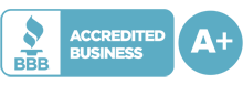 We are a A+ BBB accredited business